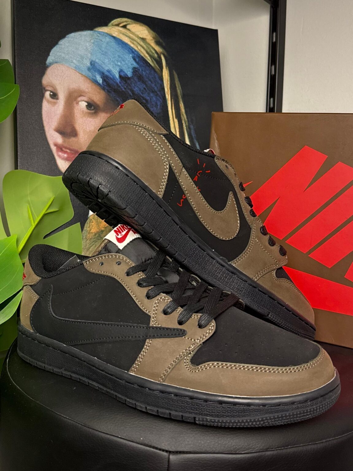 TRAVISxAIR JORDAN1 LOW "VELVET BROWN"