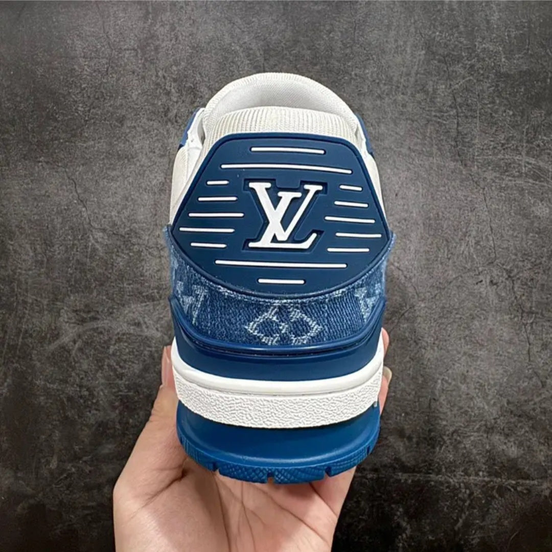 Louis Vuitton Trainers "Blue-White"
