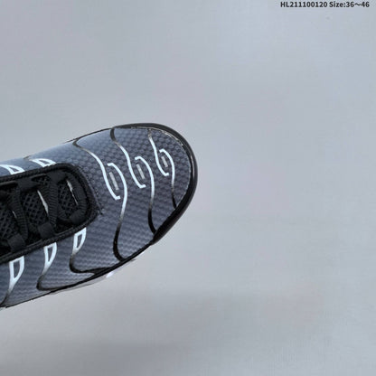 NIKE AIR MAX TN Black Metallic Silver
