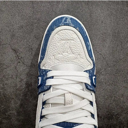 Louis Vuitton Trainers "Blue-White"