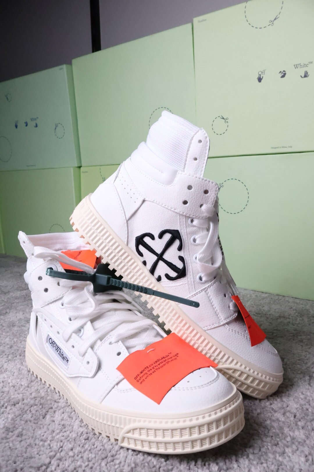 Off-White High White-Orange