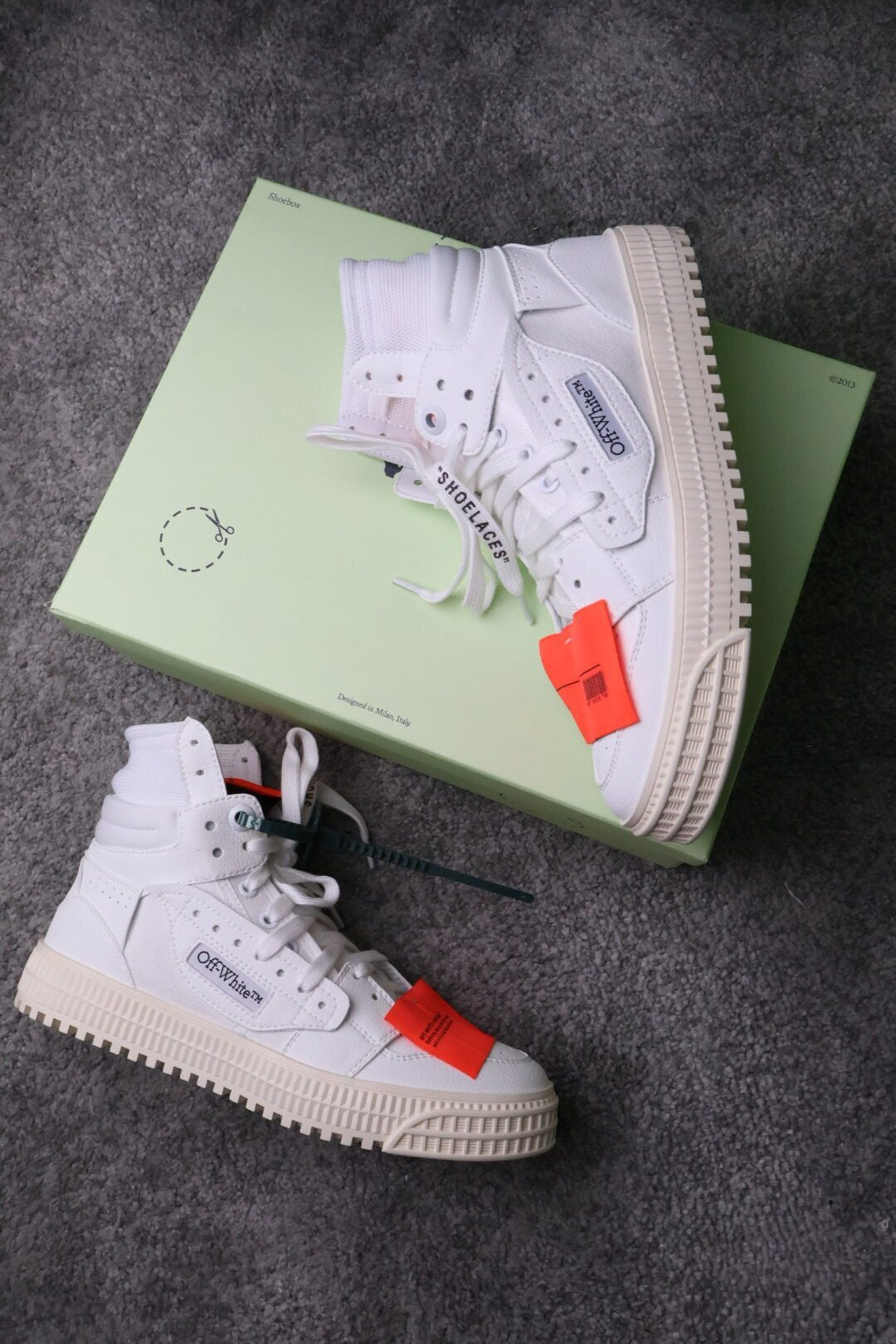Off-White High White-Orange