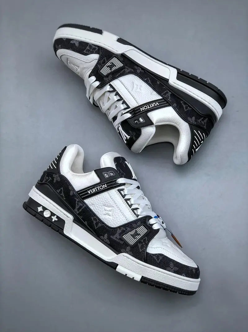 Louis Vuitton trainers "Black-white"