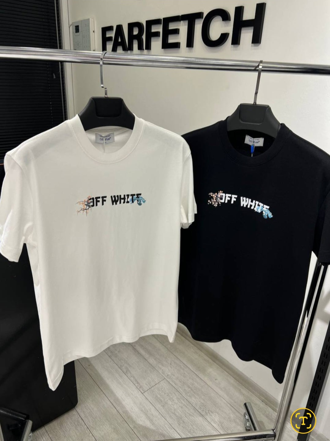 Off-White majica Crna